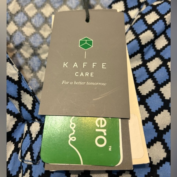 KAFFE Curve NWT Kcsaria Diamond Pattern Top - Picture 7 of 8